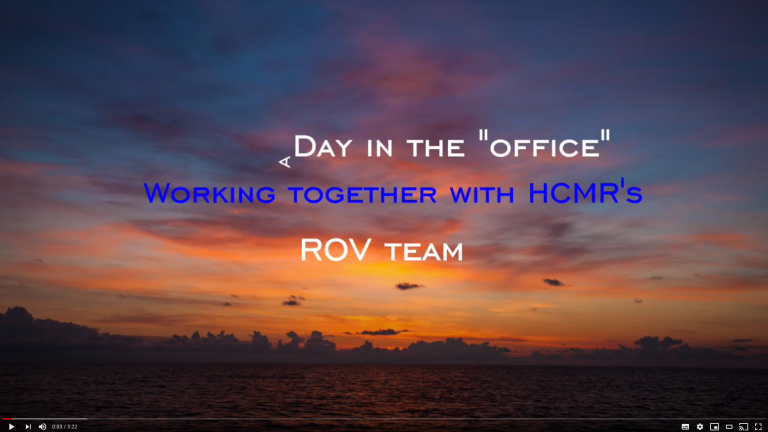 A day in the office – with an ROV team