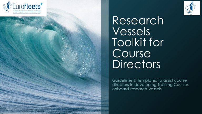 Research Vessels Training Toolkit for Course Directors