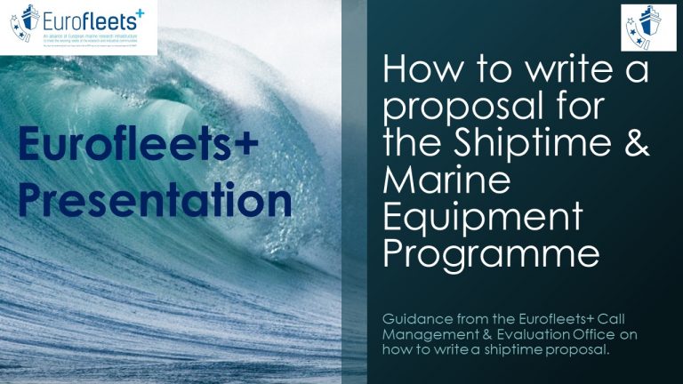 How to write a Shiptime proposal