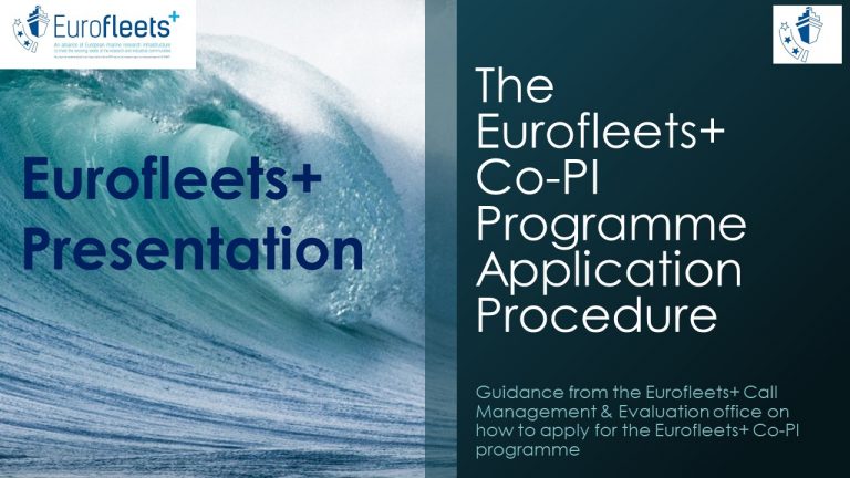 Eurofleets Co-PI Programme