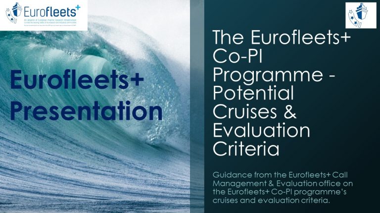 Eurofleets Co-PI Programme